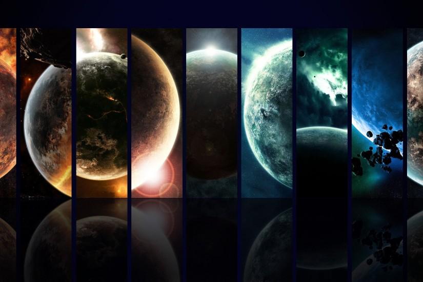 Artwork Astronomy Planets Wallpaper