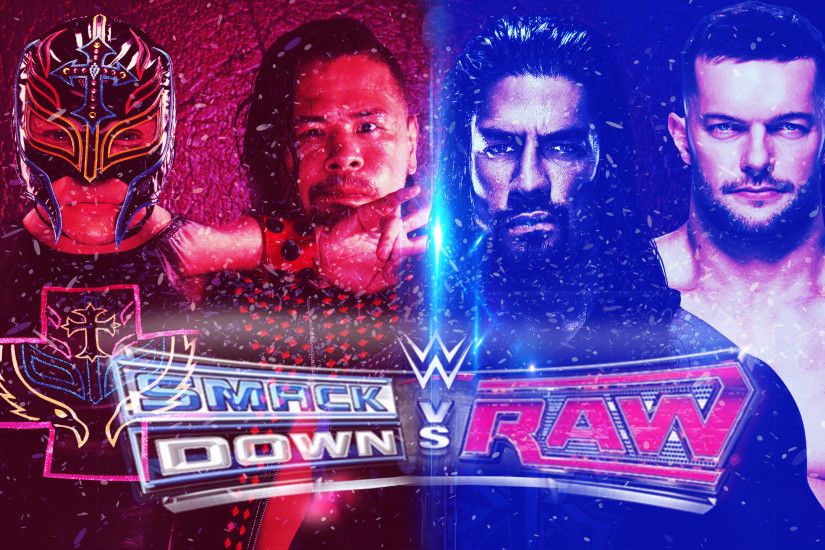 WWE Custom Smackdown Vs Raw Wallpaper #2 by WWEACProductions