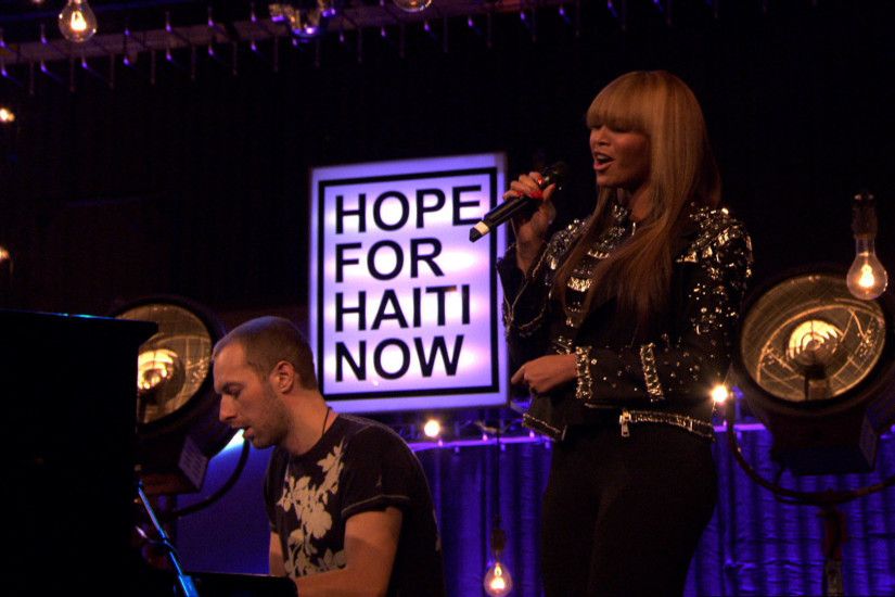 Hope For Haiti – Beyonce & Chris Martin