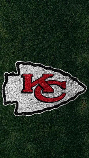 ... Kansas City Chiefs 2017 turf logo wallpaper free iphone 5, 6, 7, galaxy