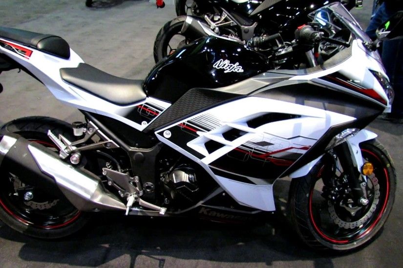 2014 Kawasaki Ninja 300 ABS Special Edition Walkaround - 2014 Toronto  Motorcyle Show