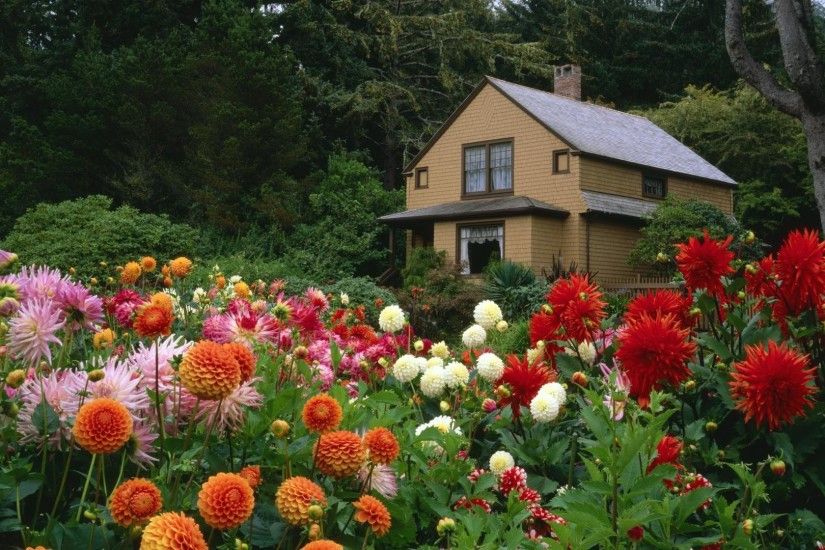 Flower Garden House ...