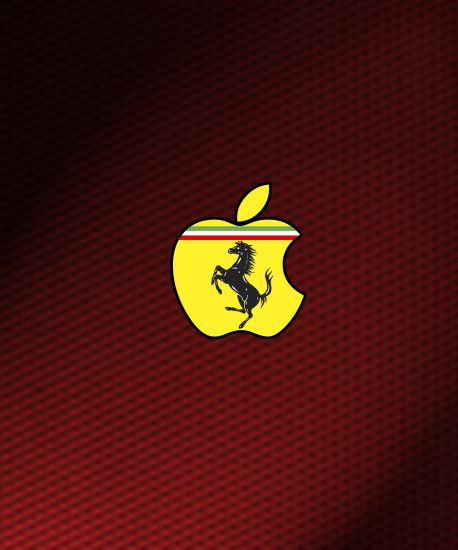 apple wallpaper | Ferrari Apple iPad Wallpaper | ipadflava.com