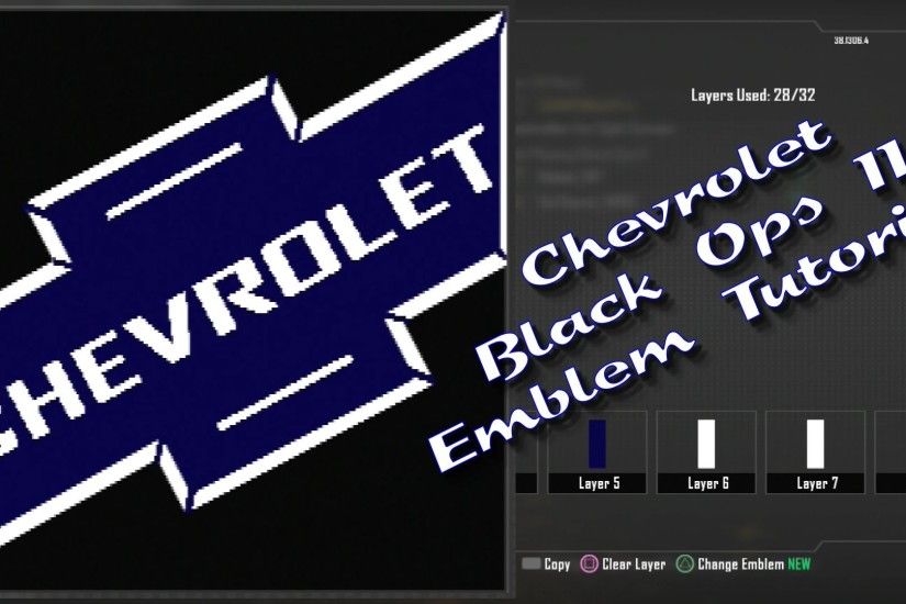 Machinima's TMR - Call of Duty: Black Ops 2 "Chevy Chevrolet " Emblem  Tutorial 1080p HD - YouTube