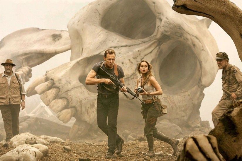 Wallpaper Tom Hiddleston, Brie Larson, Kong: Skull Island, HD, Movies, #3768