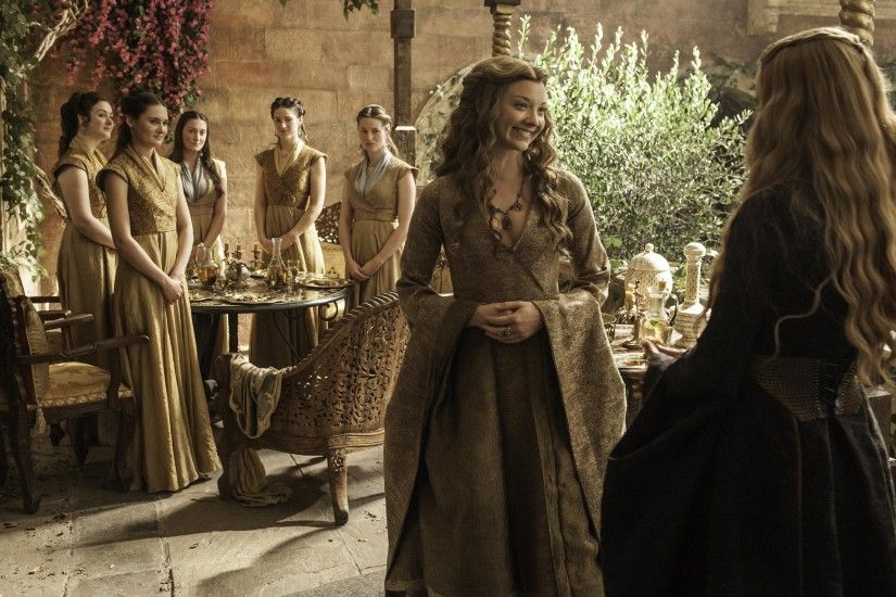 Margaery Tyrell Wallpaper, Natalie Dormer as Margaery Tyrell and Lena  Headey as Cersei Lannister