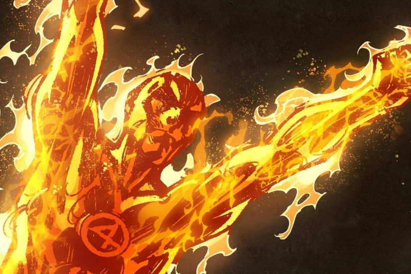 Marvel Heroes Artwork Human Torch.jpg
