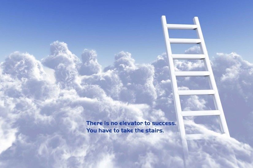 There Is No Elevator To Success | HD Motivation Wallpaper Free Download ...