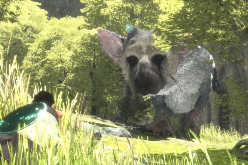 The Last Guardian Trico in trees