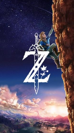 Zelda | extended mobile wallpaper + logo