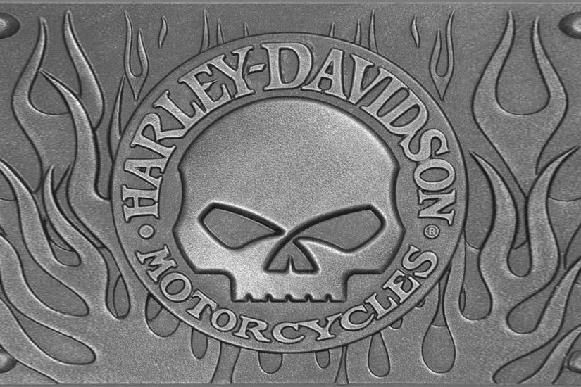 Harley Davidson Logo 2 Wallpaper - MixHD wallpapers