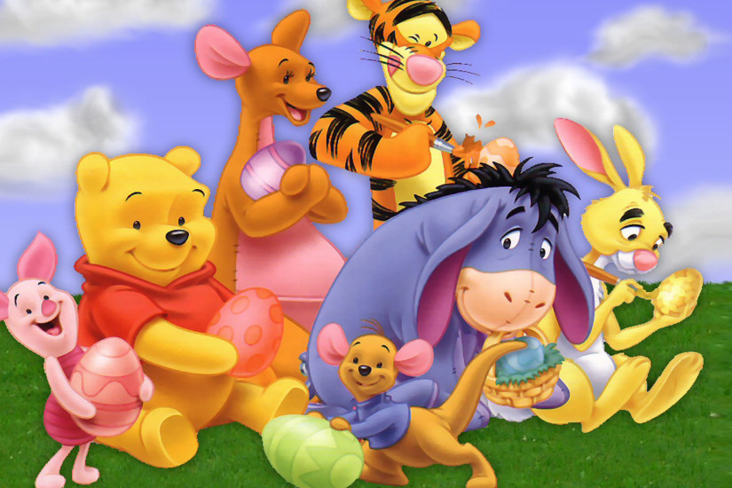 ... Cartoon Wallpaper Hd Of Winnie The Pooh 8 Winnie The Pooh Cast HD  Wallpapers ...