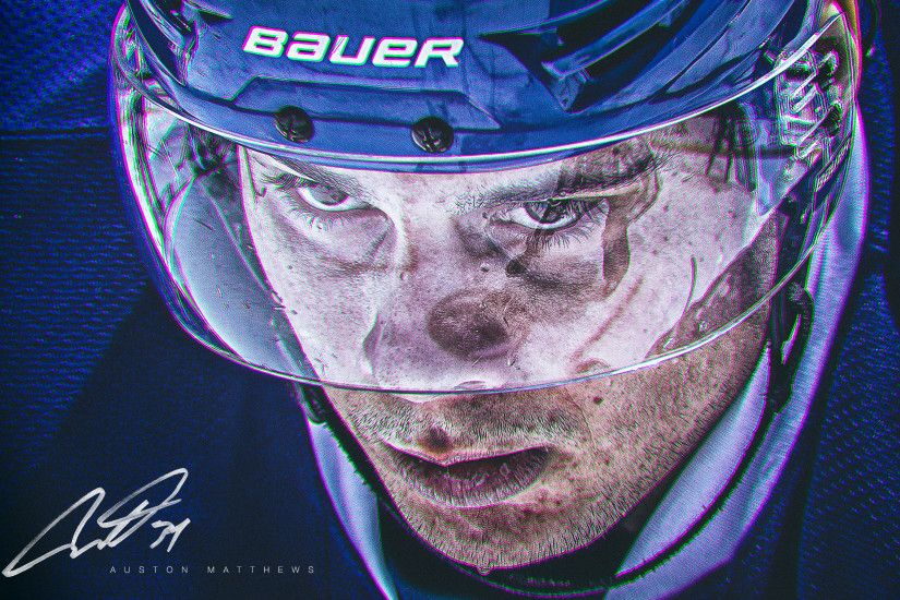 ... Toronto Maple Leafs Auston Matthews Wallpaper HD by boubabi