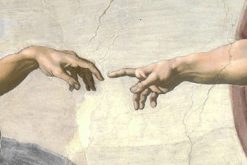 Michelangelo Creation of Adam - YouTube