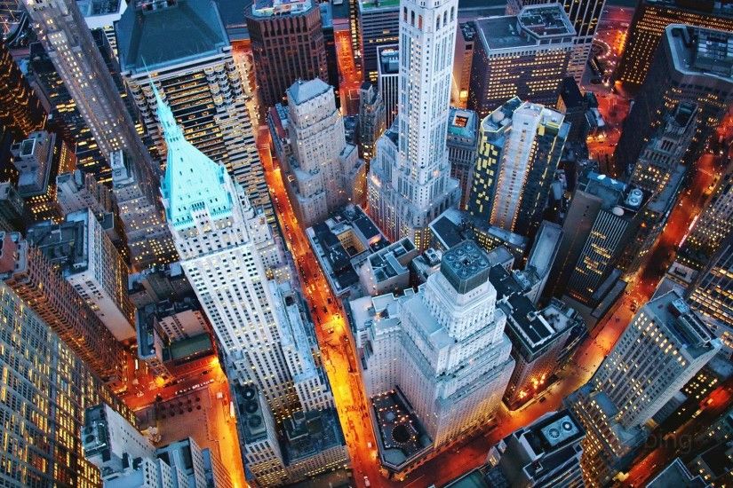 New York Night City HD Wallpaper