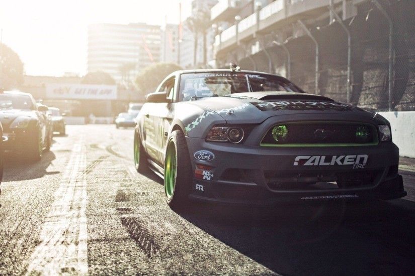 Cars Dirt 3 Ford Mustang Front Angle View Monster Energy ...