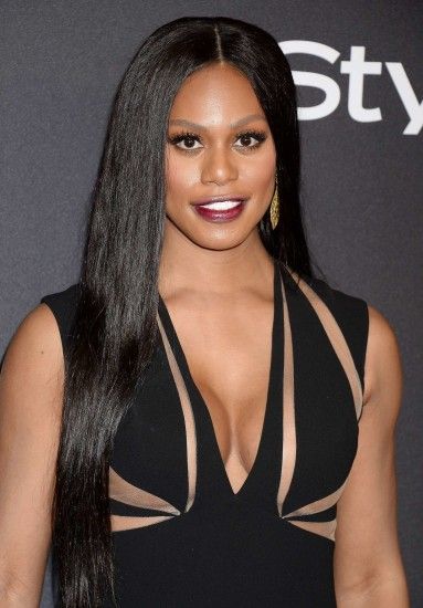 Laverne Cox - 2017 InStyle and Warner Bros Golden Globes After Party in LA