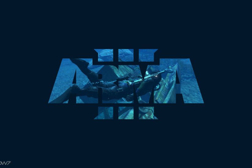 arma 3 diver logo widescreen wallpaper