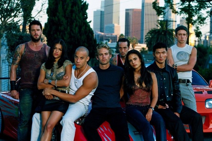 Movie - The Fast And The Furious Brian O'Conner Paul Walker Jordana  Brewster Letty