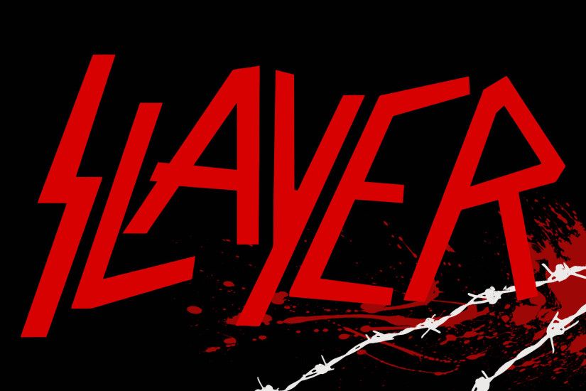 HD Slayer Metal Band Logo Wallpaper - HiReWallpapers 8993