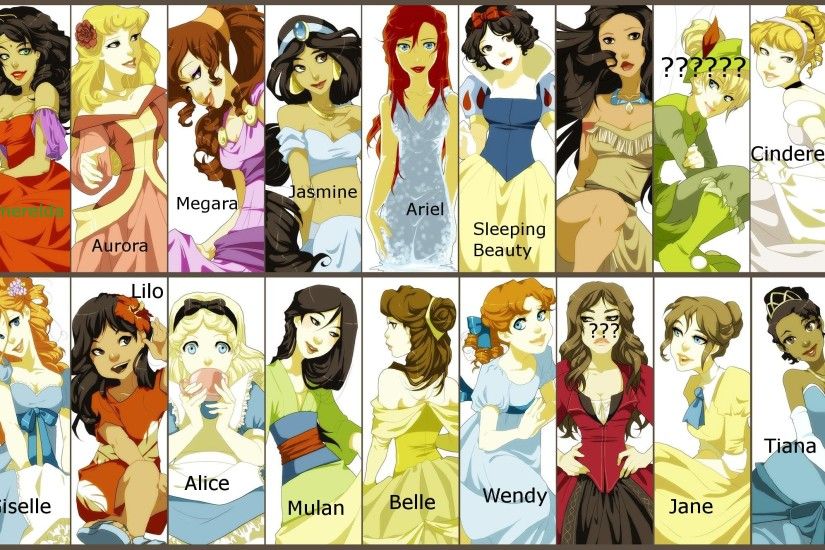Disney Company, princess, Snow White, Pocahontas, Tinkerbell - Free  Wallpaper / WallpaperJam.com