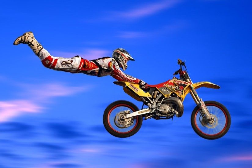 Motocross Jump Wallpaper Background 1067