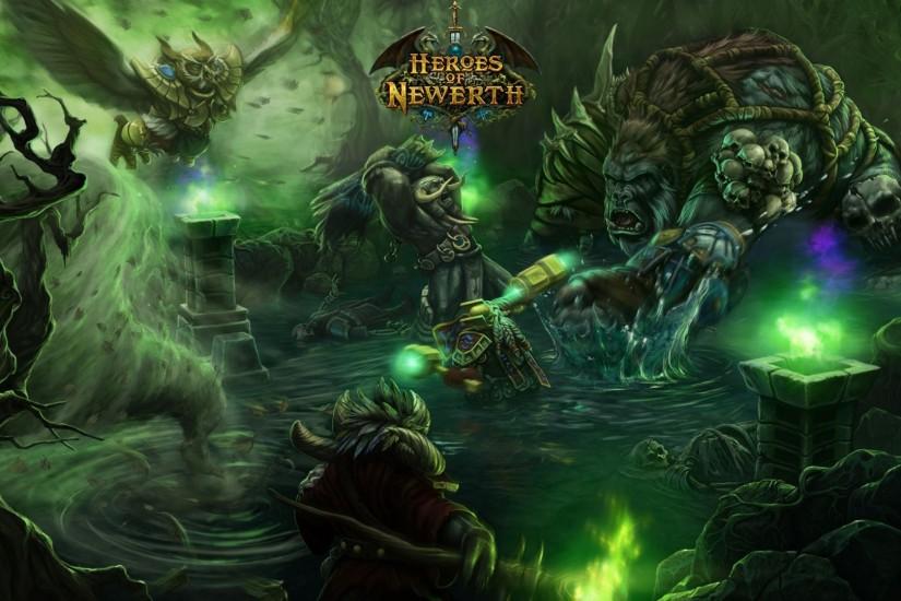 Preview wallpaper world of warcraft, heroes of newerth, characters, energy  1920x1080