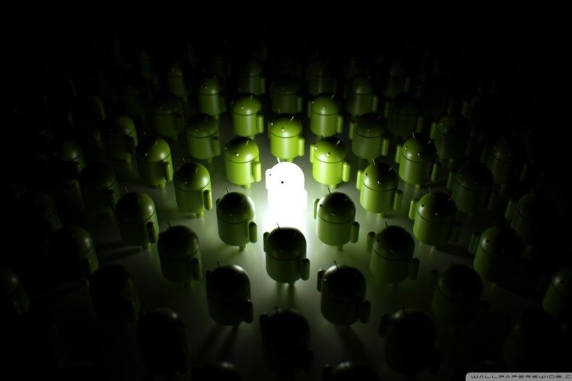 Android Logo 3D HD Wide Wallpaper for Widescreen