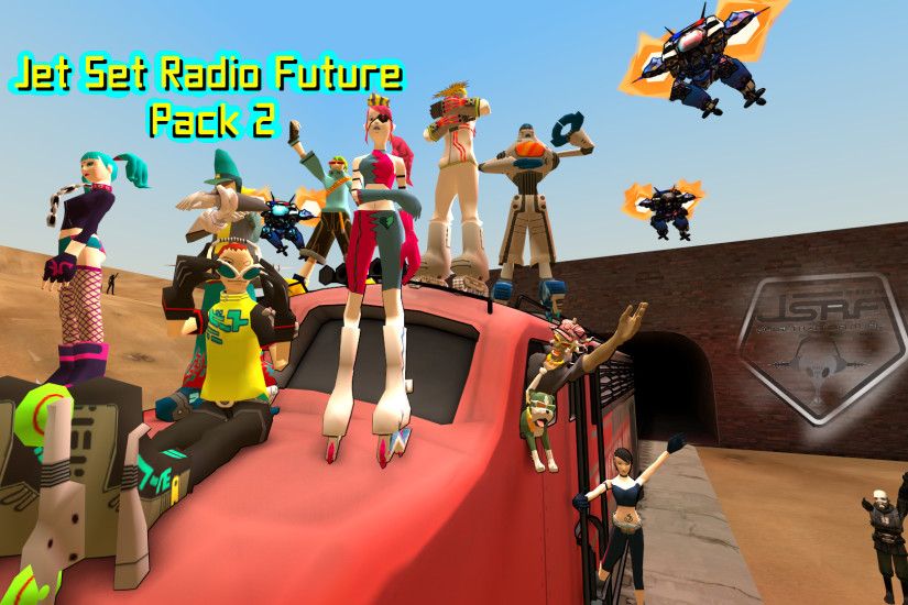 ... Jet Set Radio Future Pack 2: Source Film Maker by MGOUriel