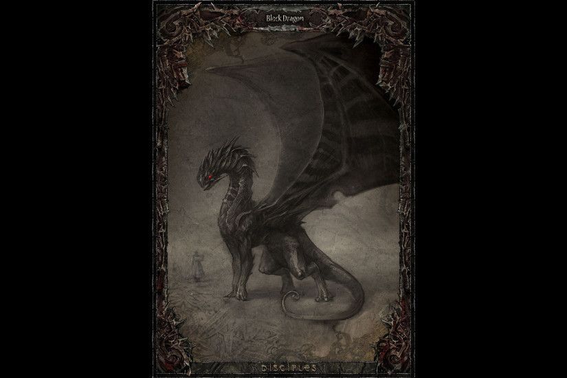 disciples 3 dark dragon widescreen hd wallpaper