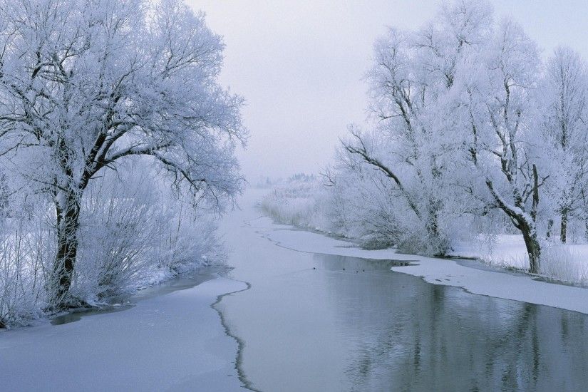 Landscape Winter Wallpaper. Â«