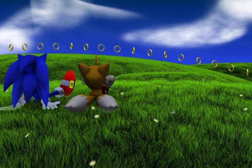 3D Sonic Desktop Wallpapers by Compense | The Sonic Stadium