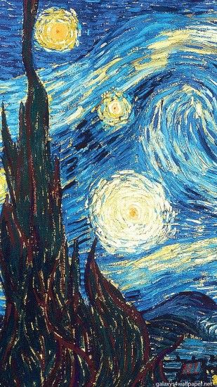 Art The Starry Night Vincent Van Gogh