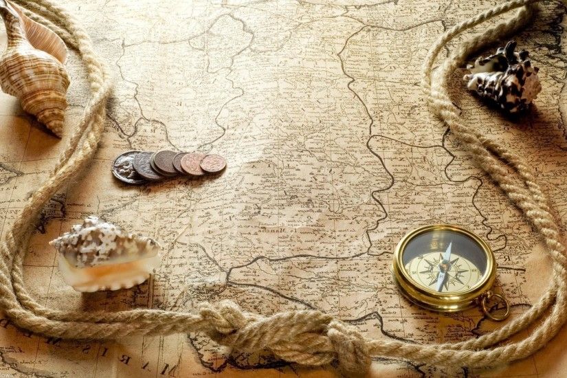 coins-compass-map-vintage-awesome-background-hd-wallpaper.