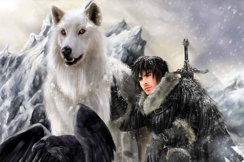 3840x2160 Wallpaper the song of ice and fire, game of thrones, jon snow,