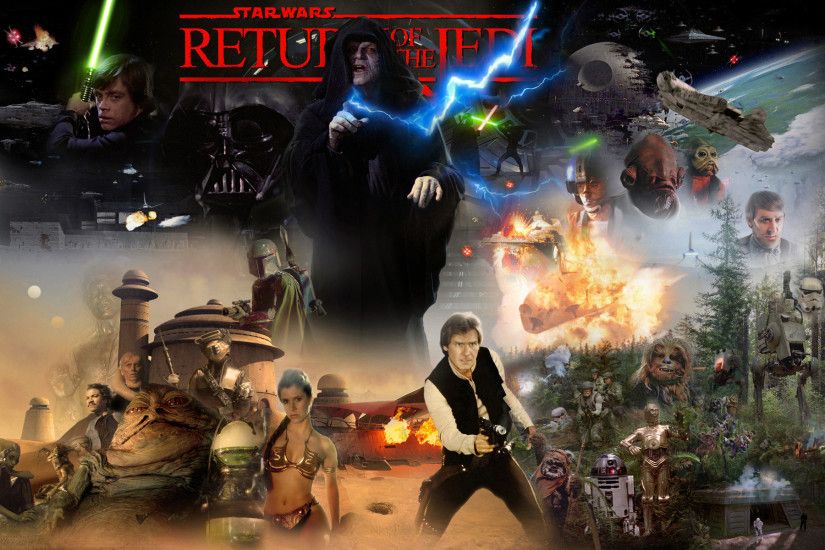 ... Star Wars Episode VI - Return Of The Jedi by 1darthvader