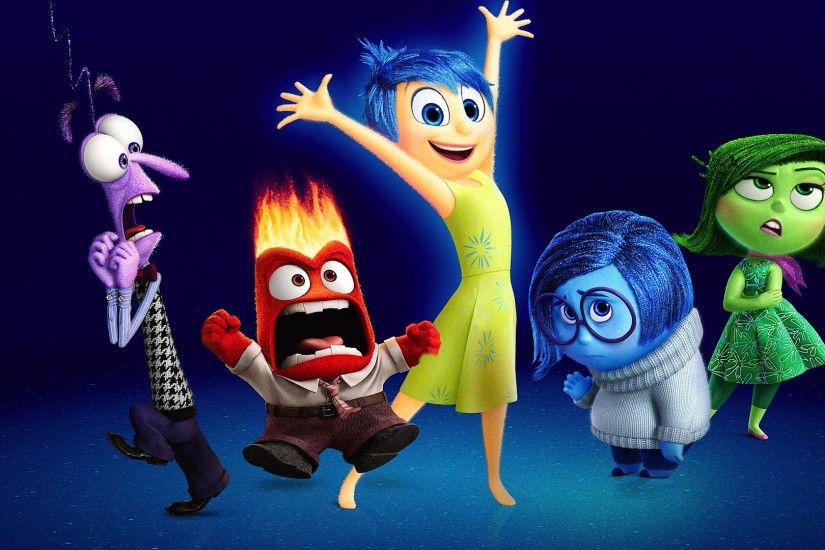 Movie - Inside Out Fear (Inside Out) Joy (Inside Out) Disgust (