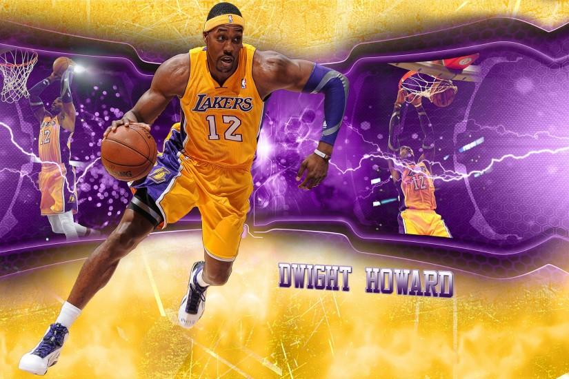 Dwight Howard Lakers 2560x1440 Wallpaper