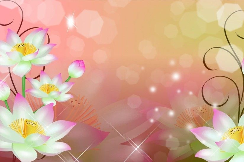 Flowers Abstract Backgrounds