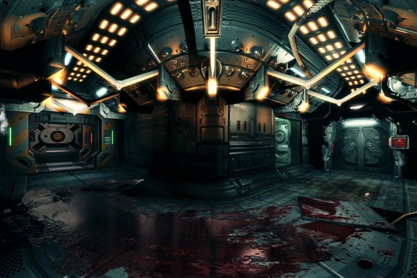 video games Doom 3 wallpaper background