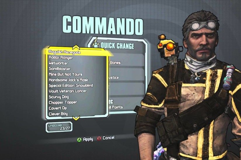 Borderlands 2 - Axton the Commando's Crown of Bones head and Lord of  Justice skin - YouTube