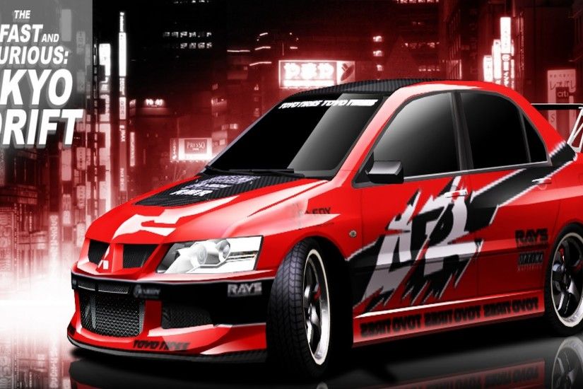 Fast and Furious Tokyo Drift Docks movie scene Mitsubishi Lancer Evo IX -  YouTube