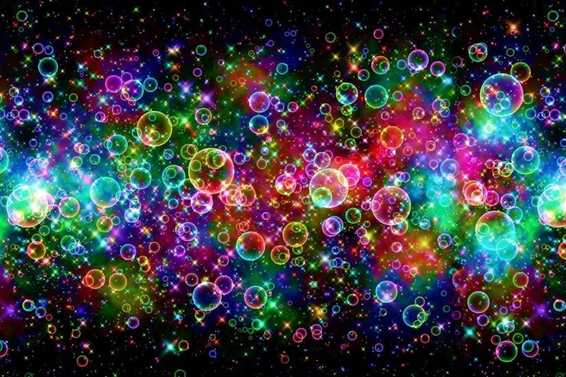 colourful bubbles wallpaper