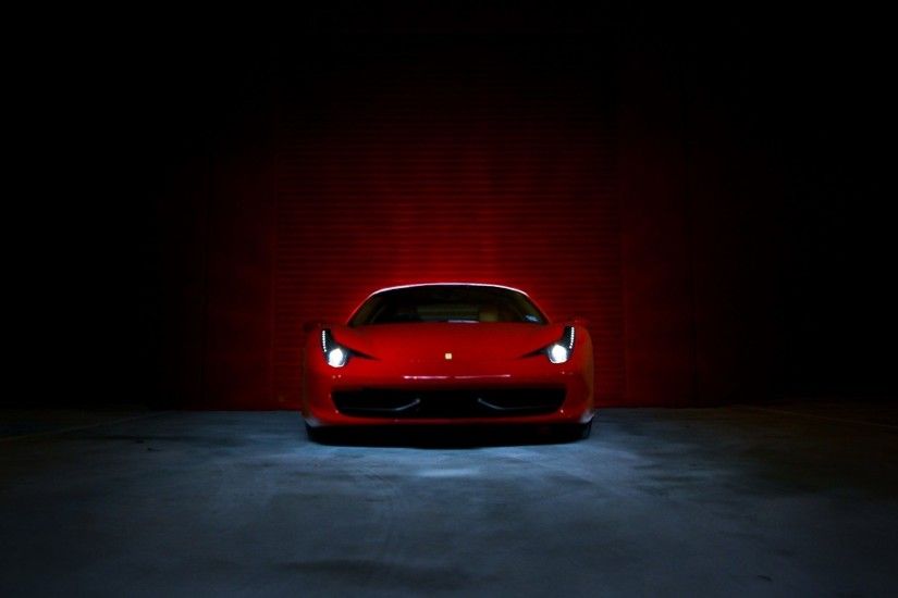 Ferrari 458 Italia Red 4k HD Wallpaper