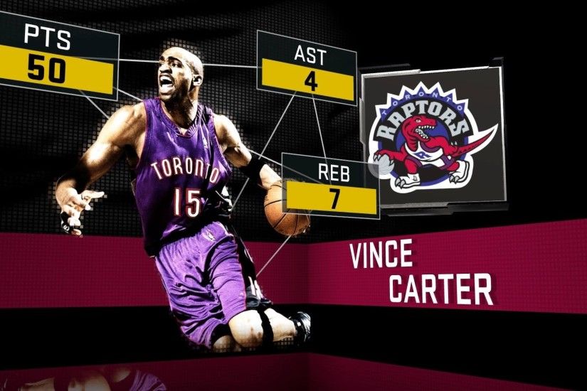 NBA 2K16 PS4 - Toronto Raptors vs San Antonio Spurs - Vince Carter 50 Points