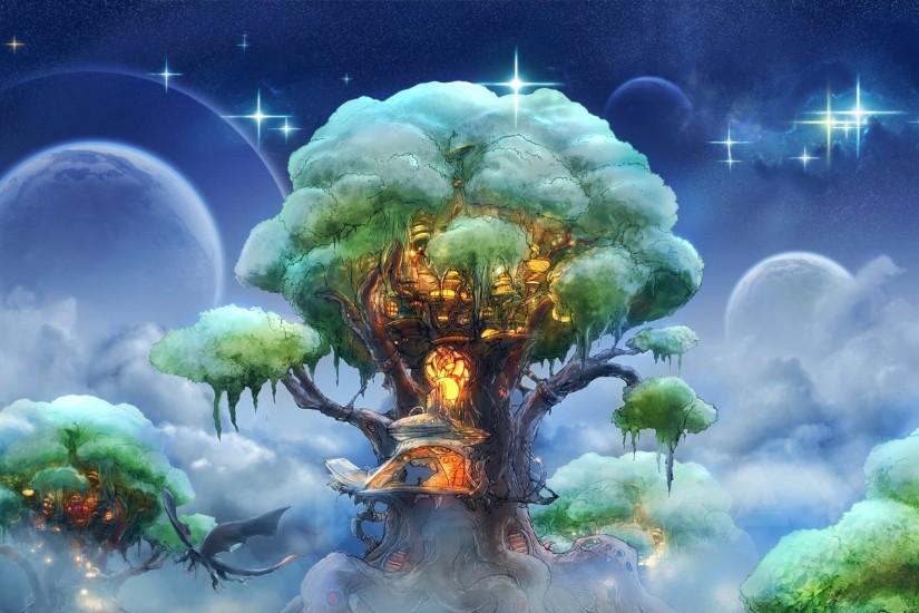 Fantasy Tree Art Magic