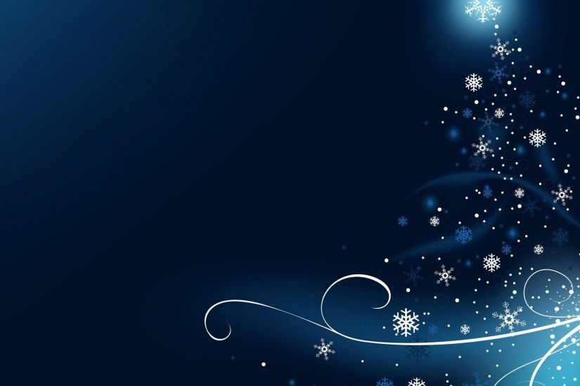 Dark Blue Christmas Background (19)
