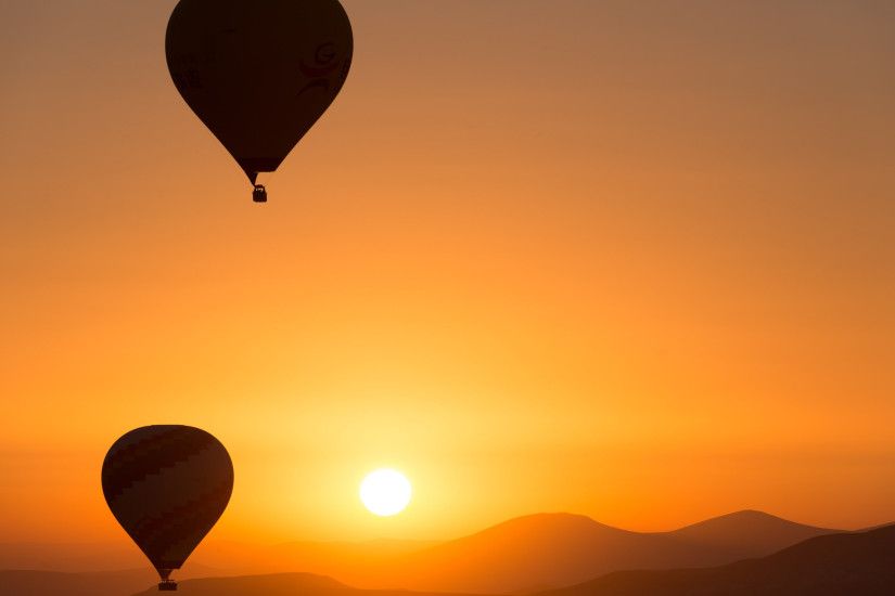 Hot Air Ballons Sunrise