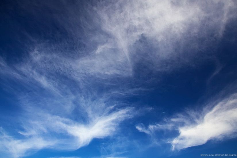 Desktop Backgrounds Cool Background Cirrus Sky Clouds wallpapers HD .