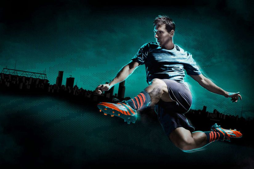 Leo Messi Adidas Mirosar10 Wallpaper Download.